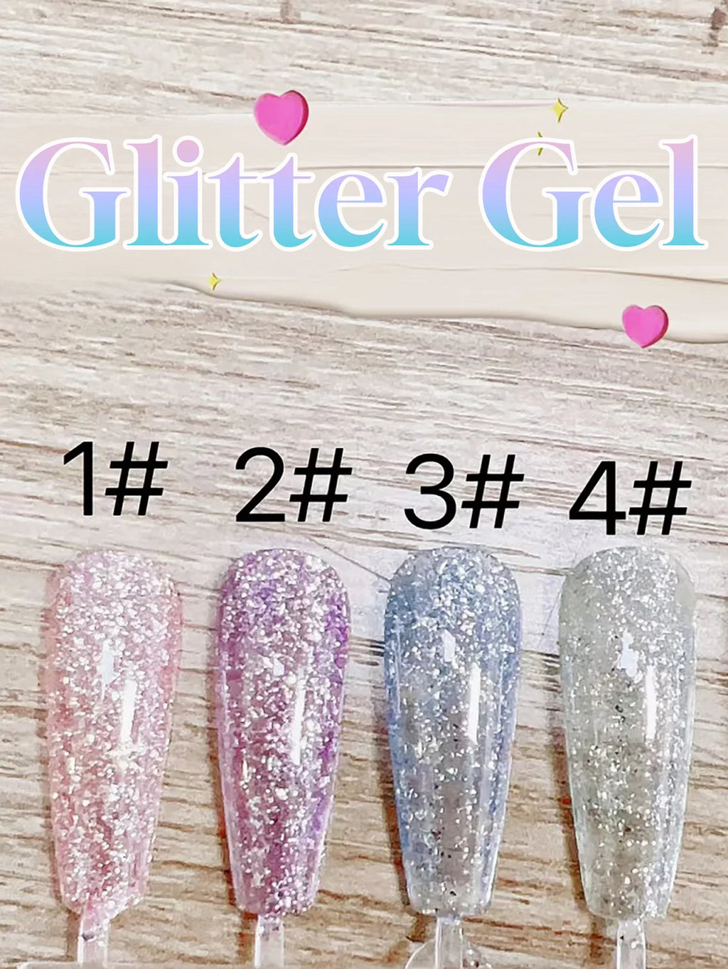 1-3pcs PSK 2025 New Whitening Purple Glass Beads Starry Crystal Nail Art Purple Glass Bead Cat Eye Gel Nail Polish Nail Supplies