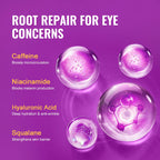 AUQUEST Anti Dark Circles Eye Serum Eye Bags Removal Caffeine Eye Cream Fade Fine Line Hyaluronic Acid Anti-Puffiness Skin Care