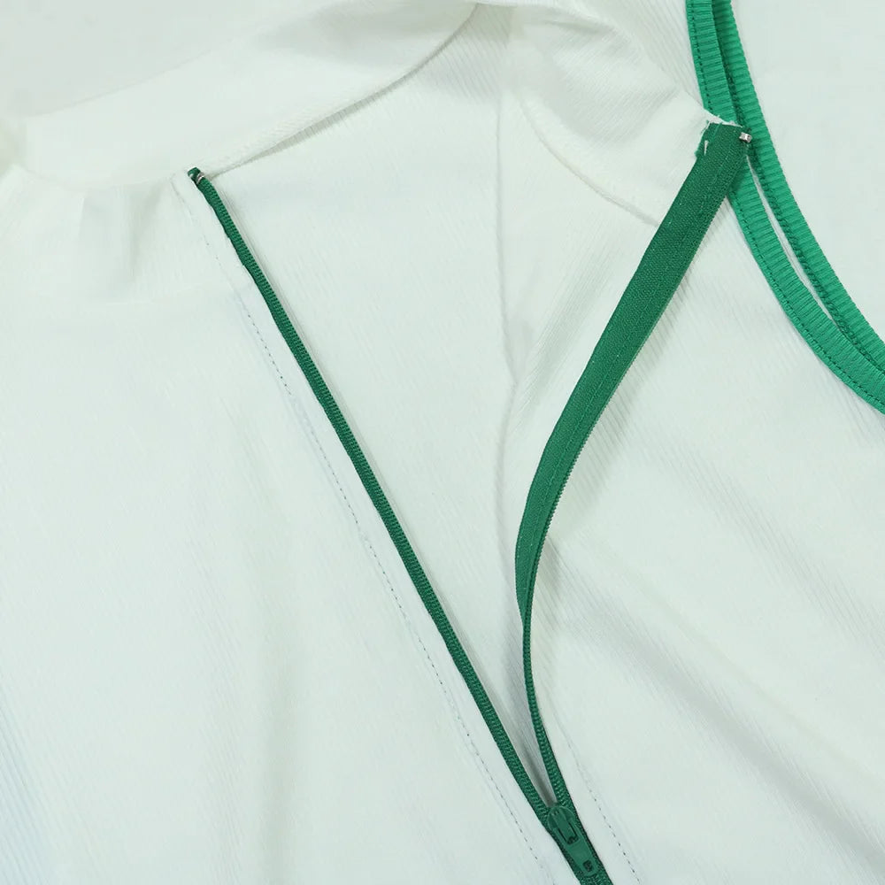 CM.YAYA Women's Set Sleeveless V-neck Vest  + Pleated Skirts 2025 Summer Cute Street Beach Two 2 Piece Sets Outfits Tracksuit