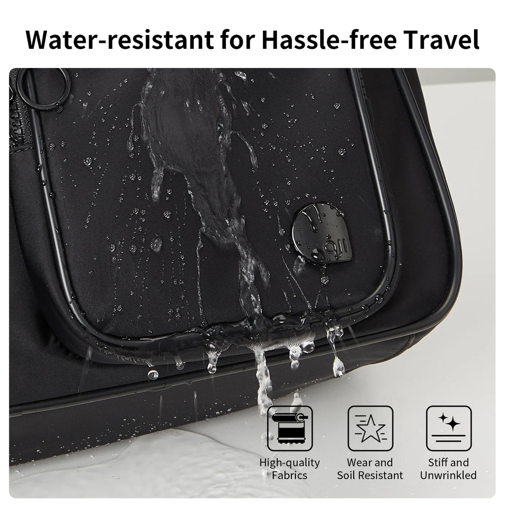 AJI Women Travel Bag Nylon Handheld Travel Bag Carry On Luggage Bag Large Capacity Weekender Gym Sport Holdall Overnight Bag