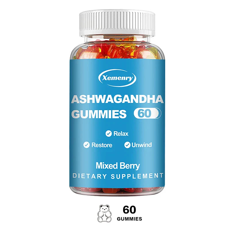 Ashwagandha gummies - Relieve Stress Help with Sleep Support Immune System Health