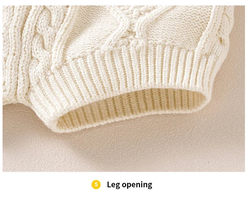 Baby Clothes Sets Cotton Knitted Newborn Boys Girl Sweater Long Sleeve +Pants Autumn Infant Children Cardigan +Shorts 0-18M 2PCS