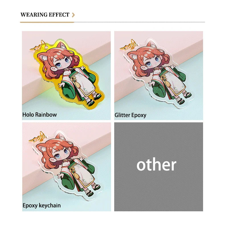 Custom Acrylic Brooches Popular Fashion Clothing Bags Accessories Kids DIY Personalized Design women fathers day gifts Pins