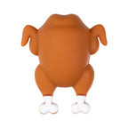 5/10/20pcs Thanksgiving Silicone Beads 3D Pumpkin Turkey  Focal Beads for Jewelry Lanyards Keychain Bracelet Making Pen Decor