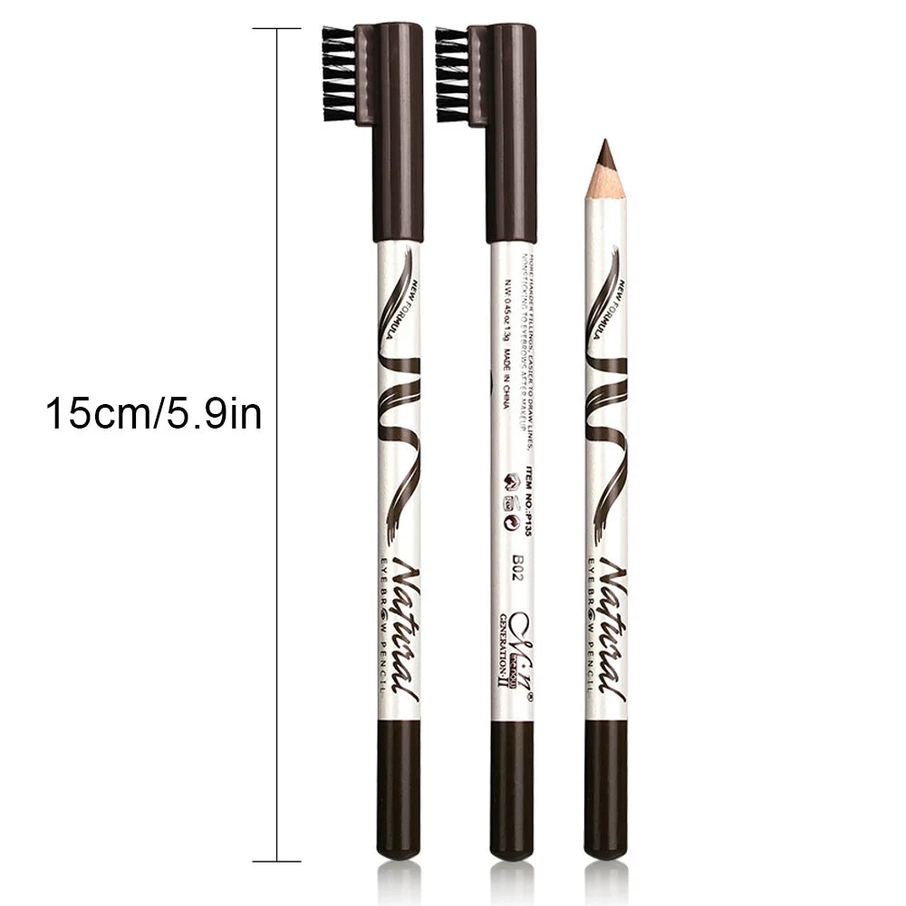 1pcs Eyebrow Pencil Waterproof Art Tint Makeup Eye Brow Pen Enhancers Long Lasting 5 Colors Eyebrow Pen Women Beauty Cosmetic