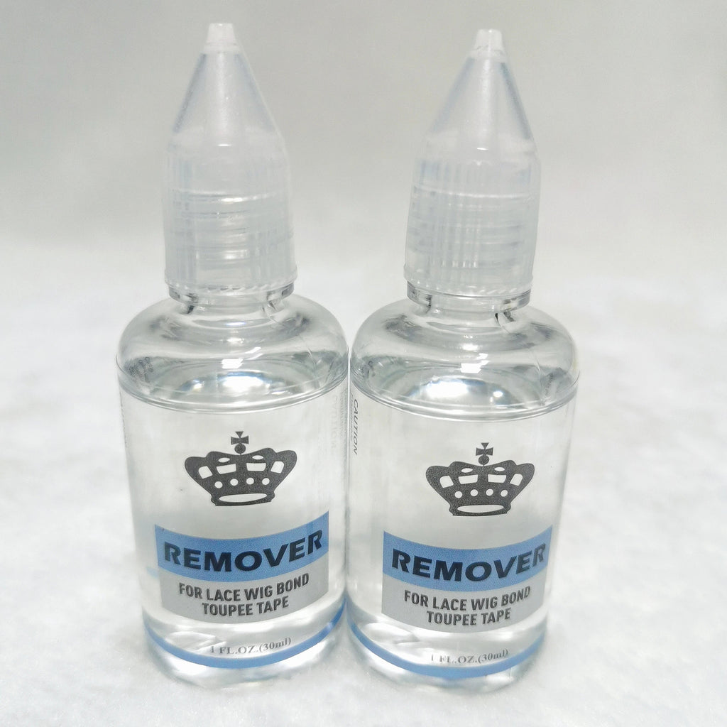 30ml Wig Glue Remover For Lace Wig/Toupee/Closure/Tape Hair Extension Clear Remover For Adhesive Tape Yellow Liquid Glue Remover