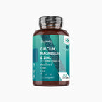 Calcium, Magnesium, Zinc and Vitamin D Supplement - Supports Immune System and Bone Health and Enhances Nutrient Absorption