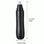 Electric Nose Hair Trimmer Unisex Implement Shaver Clipper Neck Hair Cutter Men's Shaving Tool Portable Clean Trimer