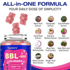 Breast Gummies for Women's Breast Development Breast Care Supports Hair Growth and Strength