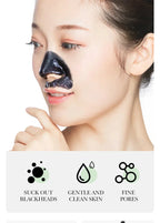 Blackhead Remover Mask Bamboo Charcoal Shrink Pores Acne Black Head Removal Cream Nose Cleansing Black Peel Off Masks Skin Care