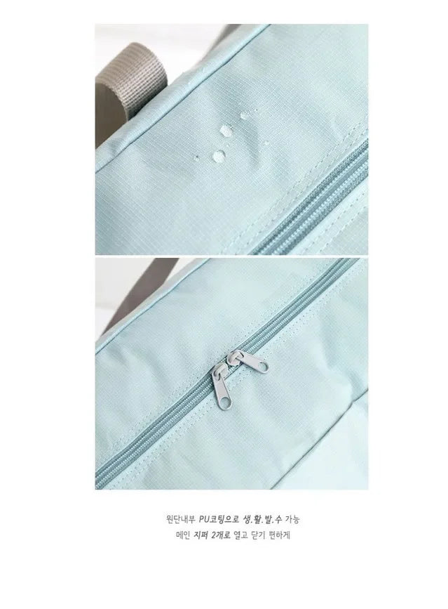 1-piece foldable travel bag, weekend travel bag, gym bag, suitable for airline carry on luggage bag, business travel storage bag