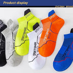 5 Pairs sport Socks High Quality  Men's Summer Man Short Socks Breathable Ankle Socks Cotton Black Thin Cut Run Men Socks