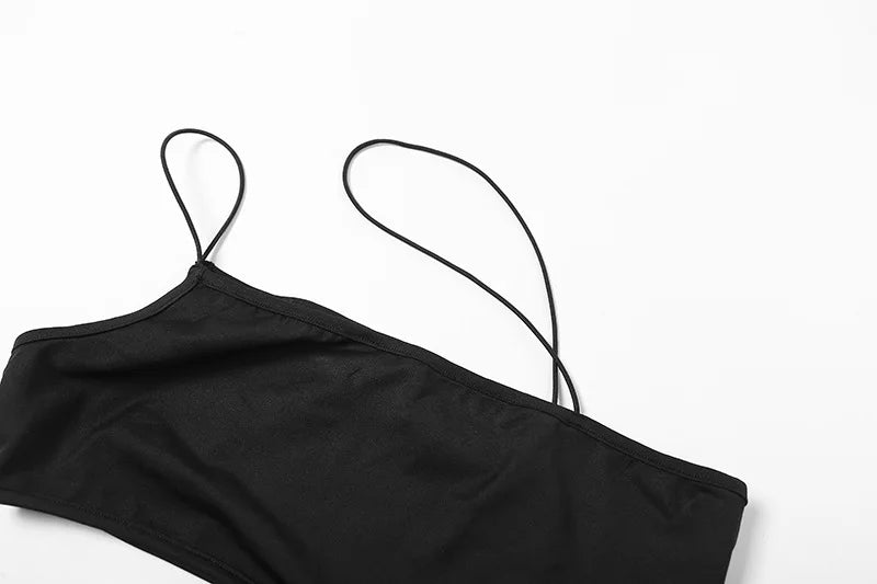 Asymmetrical Cut Out Mesh Crop Top with Sleeves Fairy Grunge  Clothes Transparent Camisole Tank Tops