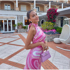 elegant Women's Formal Office Blazer Contrast White Cuff Single Breasted Lapel Jacket Loose Fit Casual Daily Streetwear Outfit