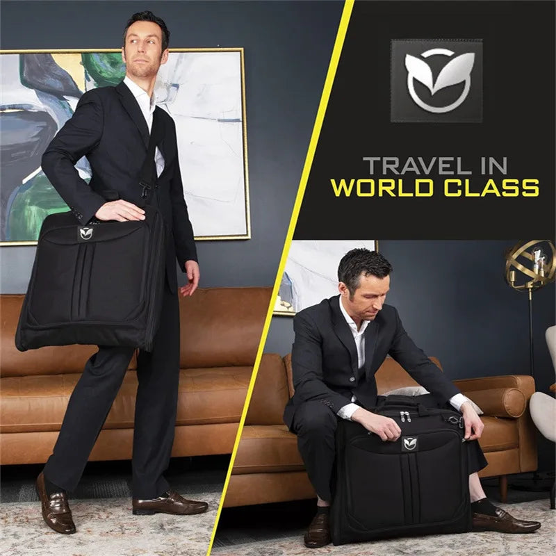 Business travel bag Suit bag Waterproof folding luggage hanging bag Clothing bag Clothing bag both wet and dry