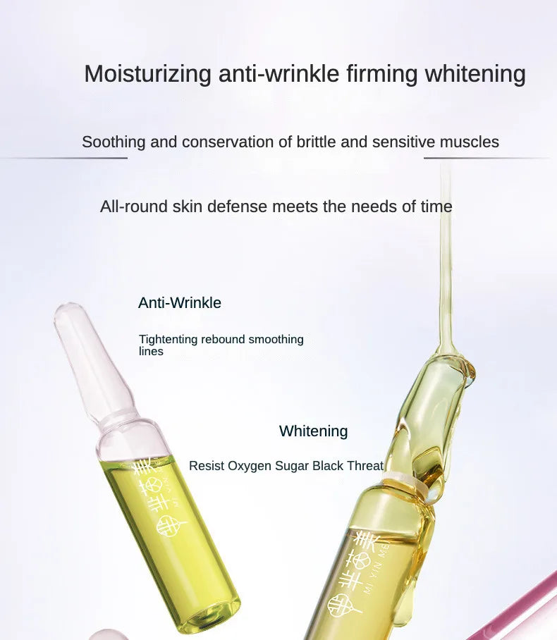 28 pcs/set 377 Whitening Ampoule Essence, Vitamin C Anti-Aging Essence, Niacinamide Brightening Essence Korean Skincare Products