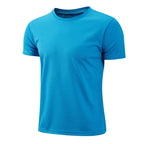 1pcs Men T-Shirts Running Shirt Boys Soccer Shirts Men's Jersey Sportswear Mens Jogging Quick Dry Compression Fitness Top clothe