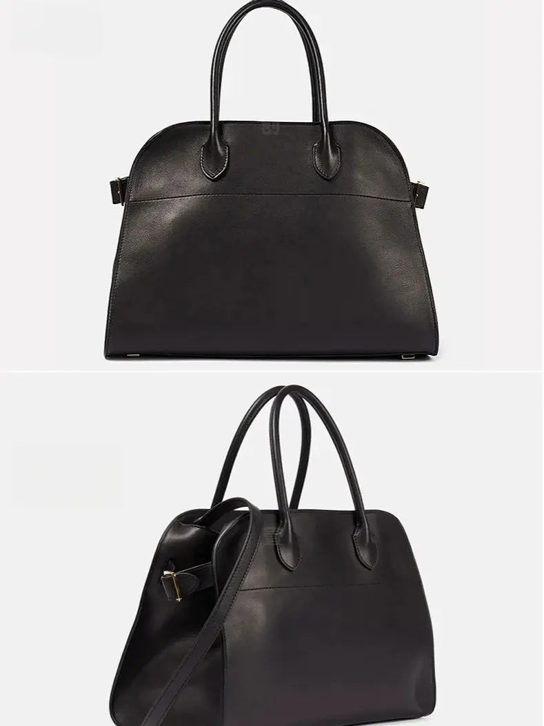 Handbag Tote Tote Commuter Leather Large Capacity Computer Bag White Soft Breathable Handbags Traveling