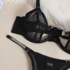 Ellolace Rhinestone Lingerie Onlyfans Kit Sexy Push Up Underwear Without Censorship Matching-Two-Piece Onlyfans Fantasy Clothing
