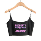 DADDY'S GIRL Pink Letters Hot Tops for Women Sexy Tank Top Women's Outerwear Cute Tops New Fashion Female Clothes Women Clothing