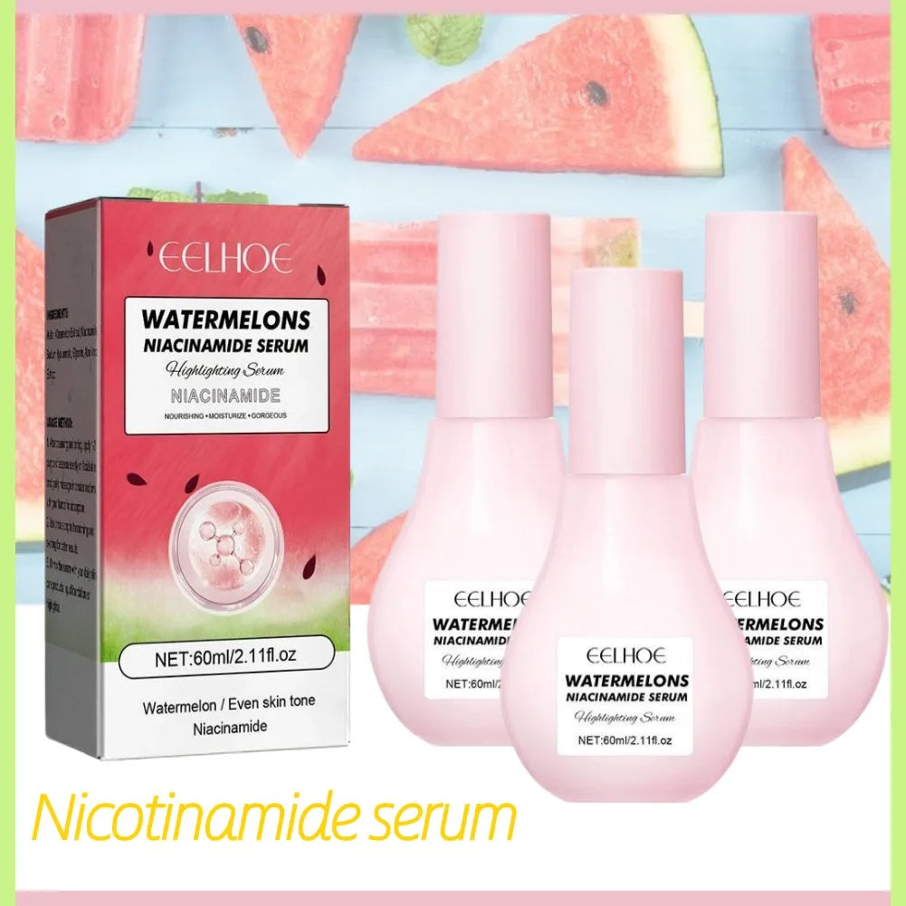 1/3pcs Watermelon nicotinamide Light Bulb serum deep Moisturizing Skin Brightening Face lightning Essence skin care for women