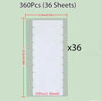 60/120/180/360pcs Hair Extension Tape Tabs,Double Sided Tape in Extension,Adhesive Wig Tape  Beauty Tool for Hair Extensions Wig