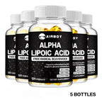 Alpha Lipoic Acid 600 Mg - Supports Antioxidant Health and Sugar Metabolism and Helps Relieve Nerve Pain