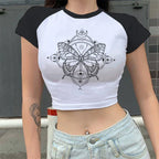 2023 Sexy T Shirts Future Milf Star Fashion Women Crop Top Harajuku Streetwear Outfits Summer Sexy Party Femme Y2k Women Clothes