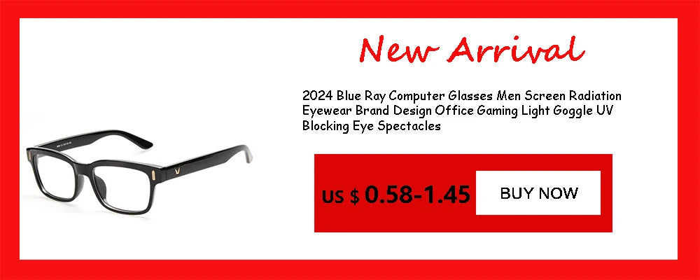 2024 Oversized Square Glasses Anti Blue Light Glasses Large Frame Myopia Glasses Flat Light Glasses Transparent Eyeglasses
