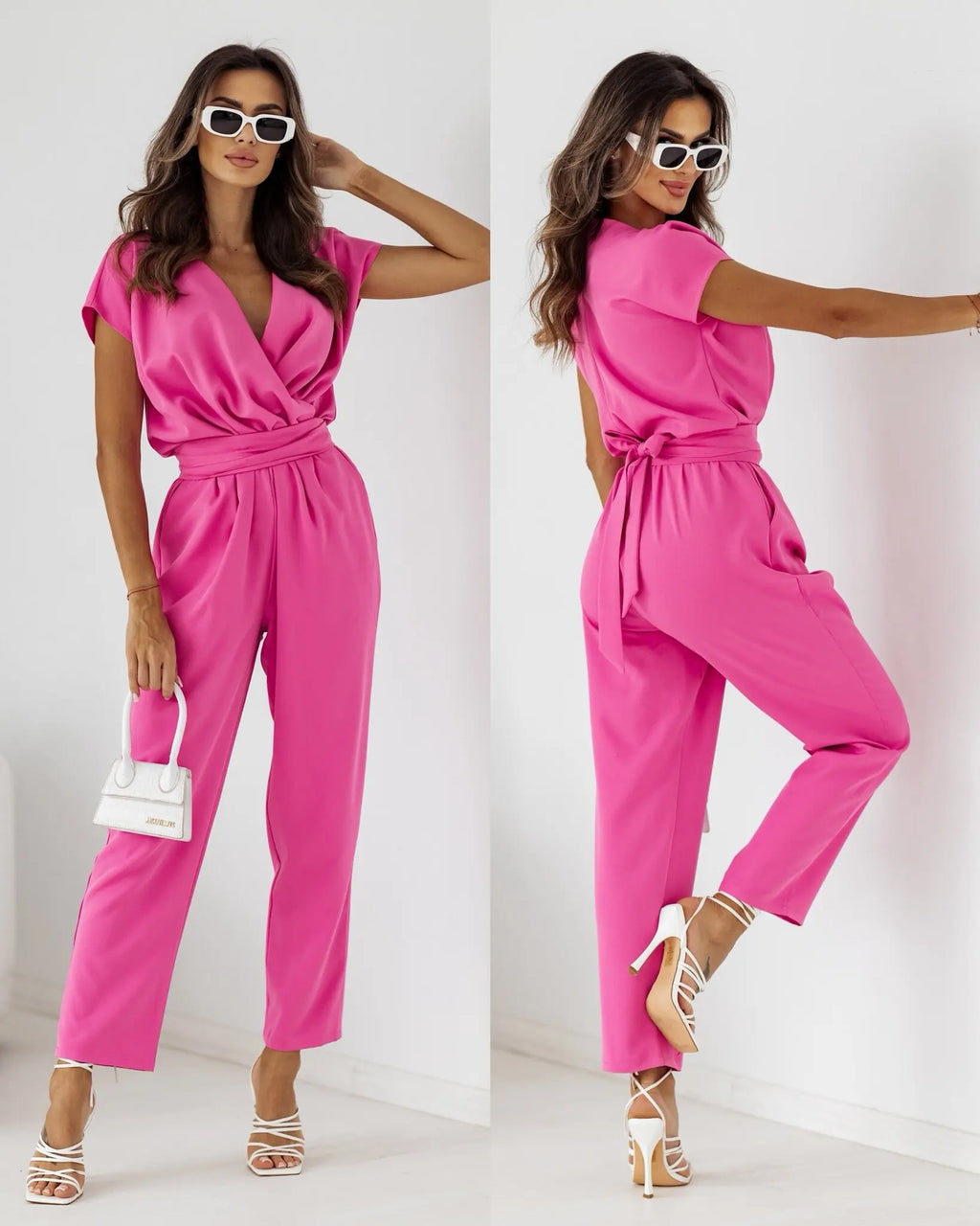 24 Years Fashion New Popular Leisure Large Quantity in Stock New Summer jumpsuit Commuter jump suits for women  jumpsuit women
