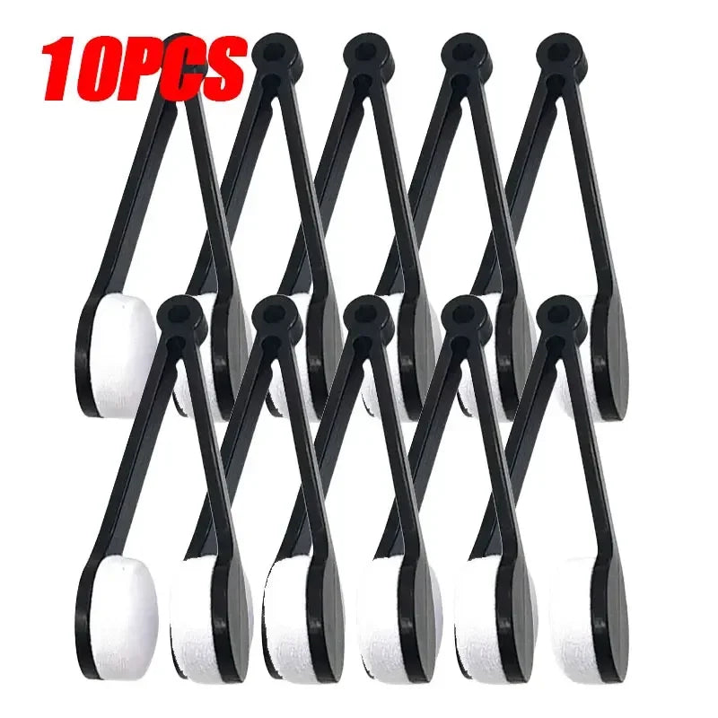 10/5/1pcs Portable Multifunctional Glasses Cleaning Rub Eyeglass Sunglasses Spectacles Microfiber Cleaning Brushes Wiping Tools