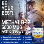 Balincer Vitamin B12 Capsules - Supports Energy Metabolism, Mood, Heart, Nervous System Support, Supports Brain Cell Function