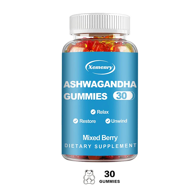 Ashwagandha gummies - Relieve Stress Help with Sleep Support Immune System Health