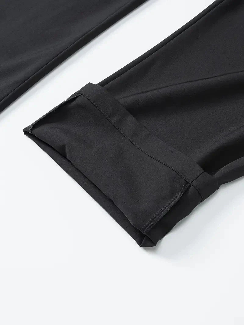 2 Pieces Men's Casual Pants Stretch Elastic Waist Jogger Korean Classic Blue Black Gray Male Brand Trousers Plus Size