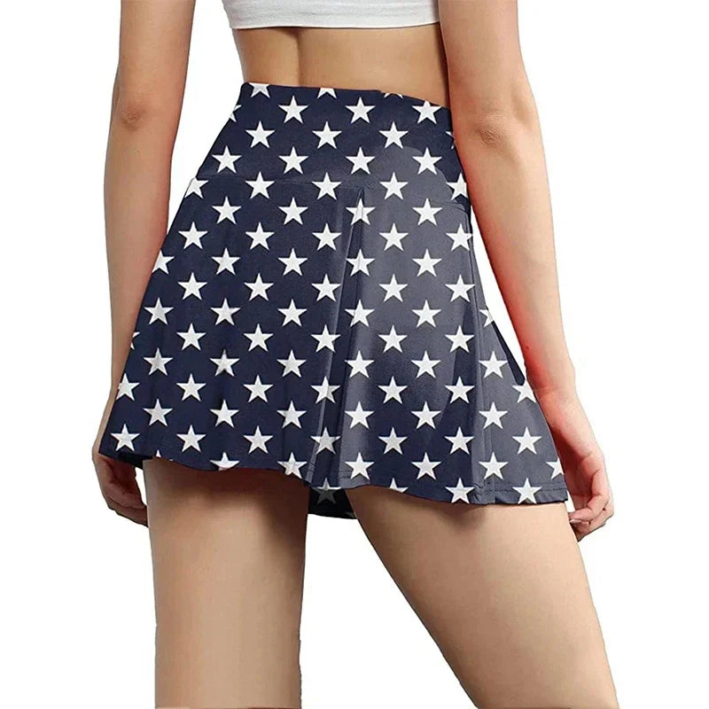 12 Colour Leopard Print Butt Lifting Skorts Casual Summer Workout High Waist Shorts Women's Clothing