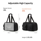AJI Women Travel Bag Nylon Handheld Travel Bag Carry On Luggage Bag Large Capacity Weekender Gym Sport Holdall Overnight Bag