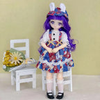 30cm Two-dimensional Doll Comic Face 1/6 Bjd Doll or Dress Up Clothes Children's Girl Birthday Gift Toys Kids Toys
