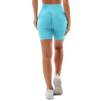 4.5'' Impact Shorts Seamless Low Ribbed Waistband Gym Shorts Scrunch Bum Yoga Shorts Booty High Stretch Running Bike Shorts