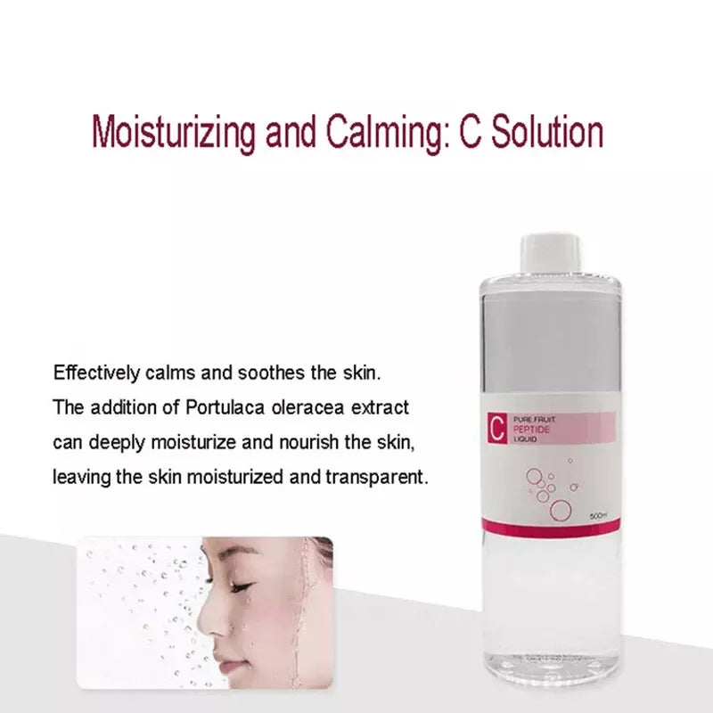 Aqua Hydra Peeling Solution Facial Serum for Dermabrasion Beauty Care Machine Deep Clean Exfoliate Moisturize Repair and Soothe