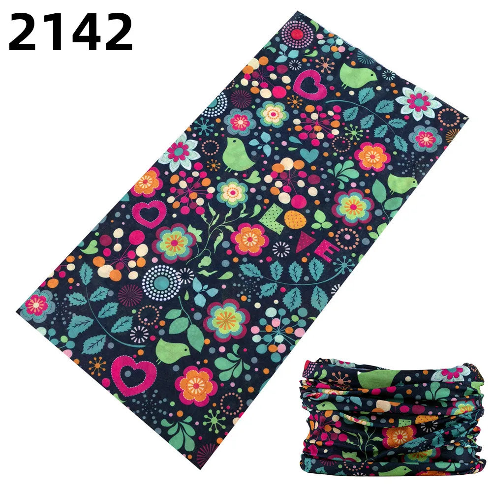 2101Unisex Climbing Hiking Scarf Sport Headwear Bandanas Motorcycle Turban Hand Band Magic Scarves Outdoor Cycling Headband Mask