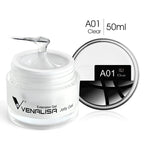 50ml Venalisa Soak off Thick Jelly Gel UV Construction Gel Builder Extend 24 Color Camouflage Milky White Nail Art Hard Nail Gel