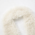 BKLD Sexy Temperament Fluffy Tops For Women High Street Y2K Nightclub Outfits Faux Fur Backless Lacing Solid 2025 Vest Waistcoat