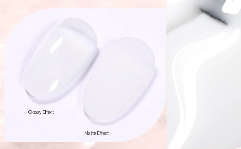 BORN PRETTY 10ml Milky Jelly White Gel Nail Polish Translucent Semi Permanent Soak Off UV LED Gel Varnish Manicure Nail Art