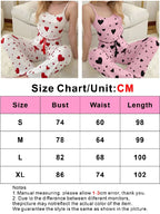 Casual Women's Pajamas Set White Red Love Printing Soft Short Vest And Bow Trim Long Pants Summer Sexy Lingerie Homewear Suit