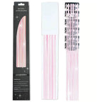 6-Piece Set BB Clip Tinsel Hair Metal Laser Gold Thread PET Laser Thread Highlighting Cross-Border Hair Accessories