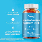Ashwagandha gummies - Relieve Stress Help with Sleep Support Immune System Health