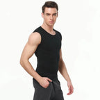 3/1 Pack Men's Cotton Sleeveless Vest Young Men's Wide Shoulder Sports Fitness Slim Top Solid Color Joker Tight Vest Parent-chil