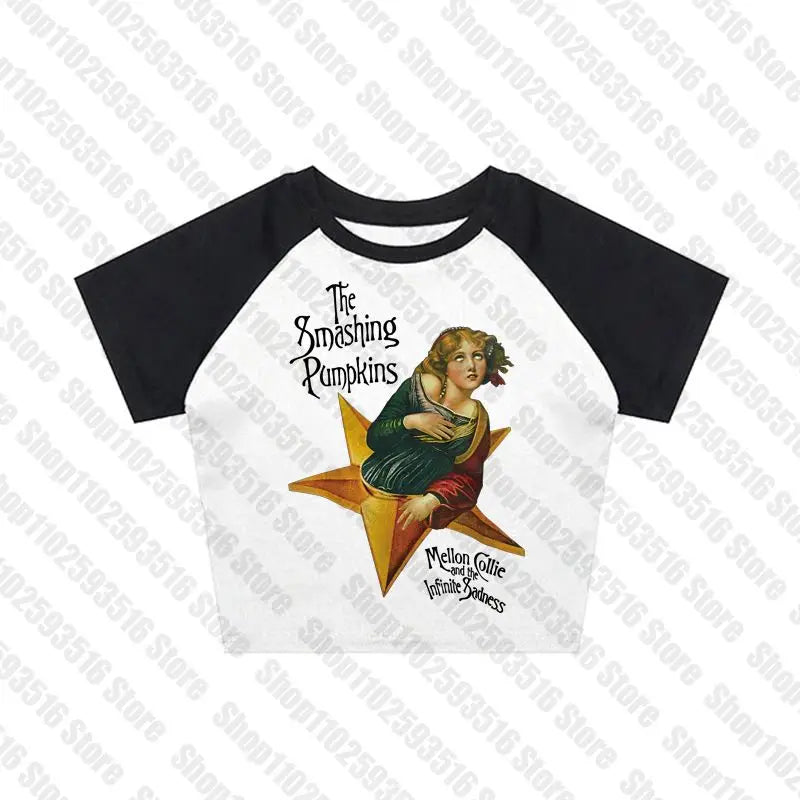 Aesthetic Tops for Women Crop Top Women 2000s Tops With Suspenders Gothic Clothes Vintage Clothing Harajuku Grunge Clothes Y2k