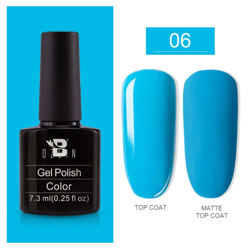 AWStorG15ml 2 IN 1 Crystal Top Coat Transparent Soak Off UV LED Nails Art Manicure Gel Nail Polish Varnishes Primer Function Gel