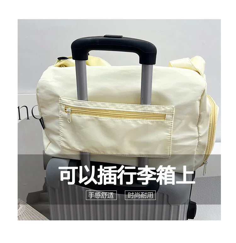 2025 Large capacity Travel Tote Bags for Women nylon Shoulder Messenger Bag Sports Yoga Satchels Fashion Woman Handbag